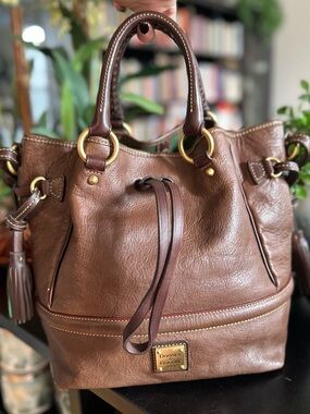 Dooney & Bourke Elephant Florentine Buckley Bag